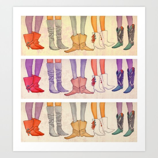 boots Art Print