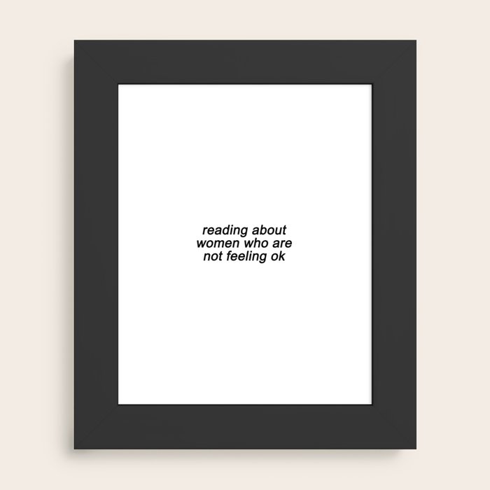 Framed Art Print