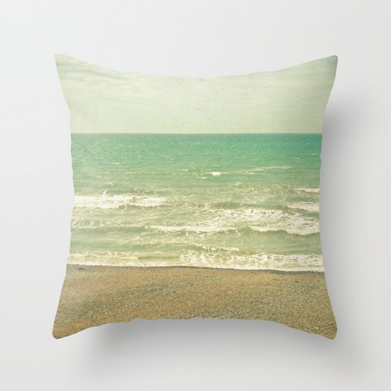 The Sea, the Sea Throw Pillow