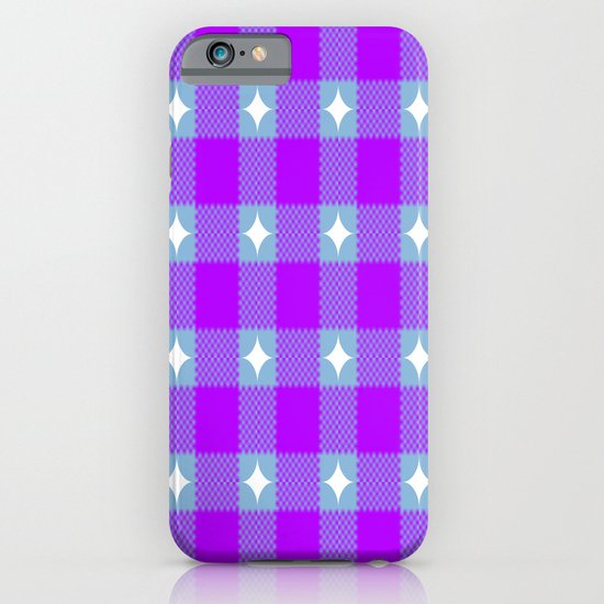 Starry Blurple Plaid iPhone & iPod Case