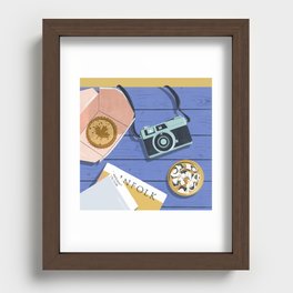 Coffee in Canada Recessed Framed Print