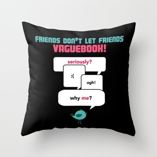 Annoying Throw Pillow