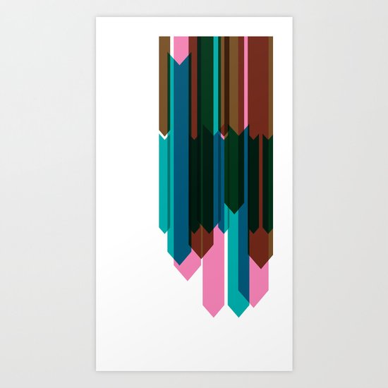 Arrow Collage Art Print