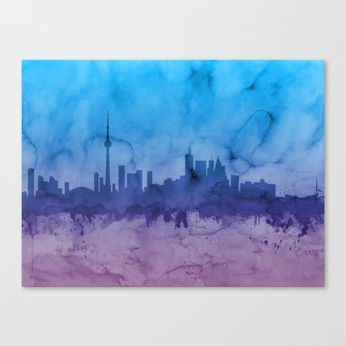 Toronto Canada Skyline Canvas Print