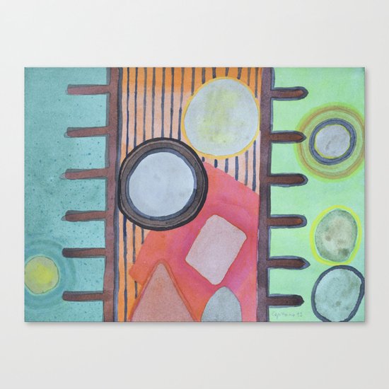 Trapped between two Worlds Canvas Print