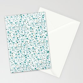 Green Terrazzo Stationery Cards