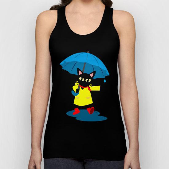 Raining Unisex Tank Top