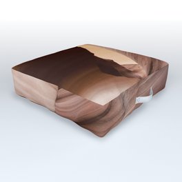 Movement in Lower Antelope Canyon Outdoor Floor Cushion