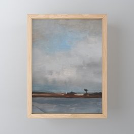 Barneget Bay Landscape Framed Mini Art Print