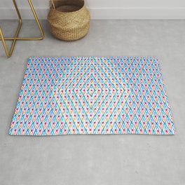 Dots and Triangles Rug