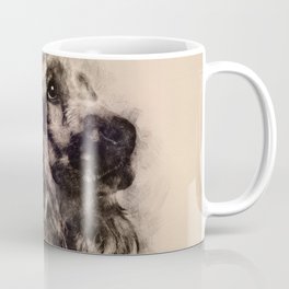 English Cocker Spaniel Sketch Coffee Mug