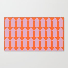 Abstract Arrow Pattern Canvas Print