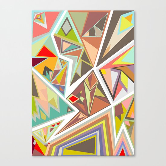 Shattered Glass Canvas Print