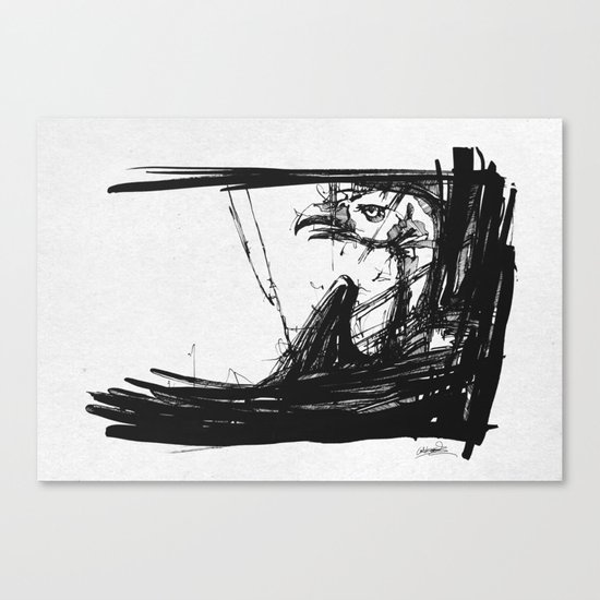 Vulture Canvas Print