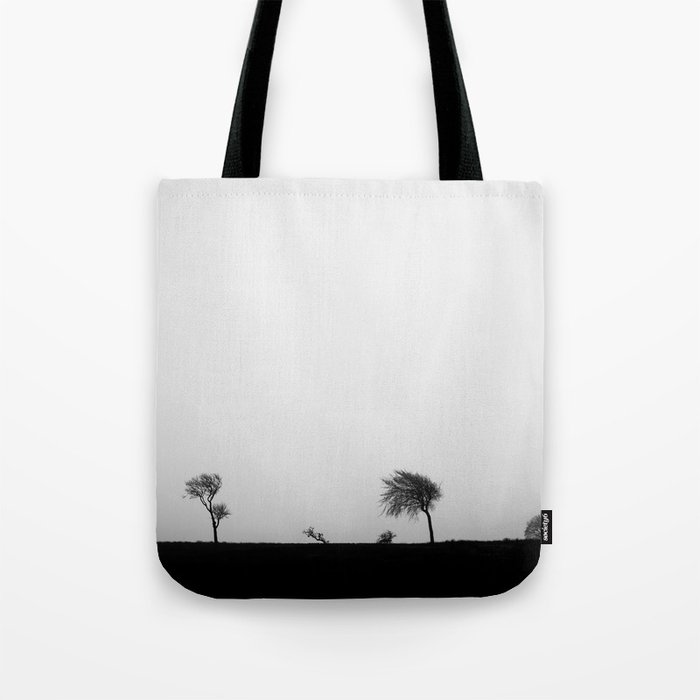 Misted Silhouettes Tote Bag