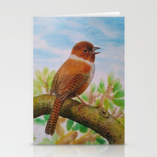 A Brown Bird Stationery Cards
