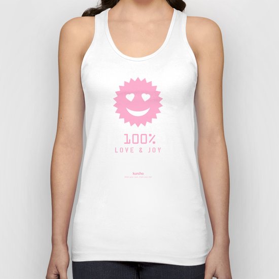 Kurcho - 100% Love & Joy Unisex Tank Top