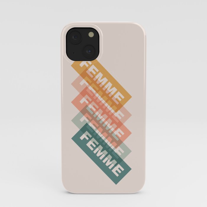 Femme the label iPhone Case