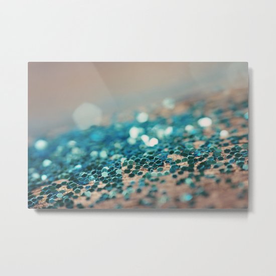 Sprinkled with Sparkle Metal Print
