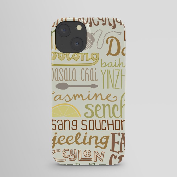 Teapography iPhone Case