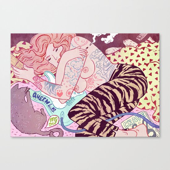 My First Love Canvas Print