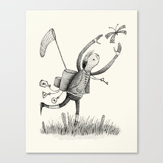 'Moth Man' Canvas Print