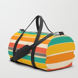 Retro 70S Stripes 1 Duffle Bag