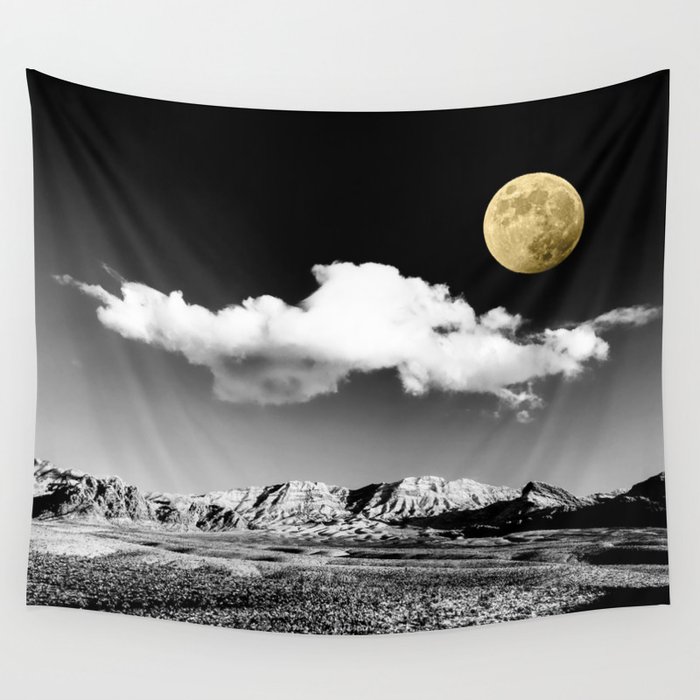Canyon moon store tapestry