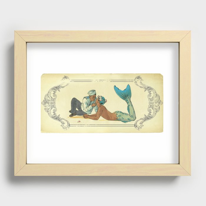 The Sirens Allure Recessed Framed Print