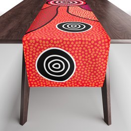 Authentic Aboriginal Art - Central Lands Table Runner