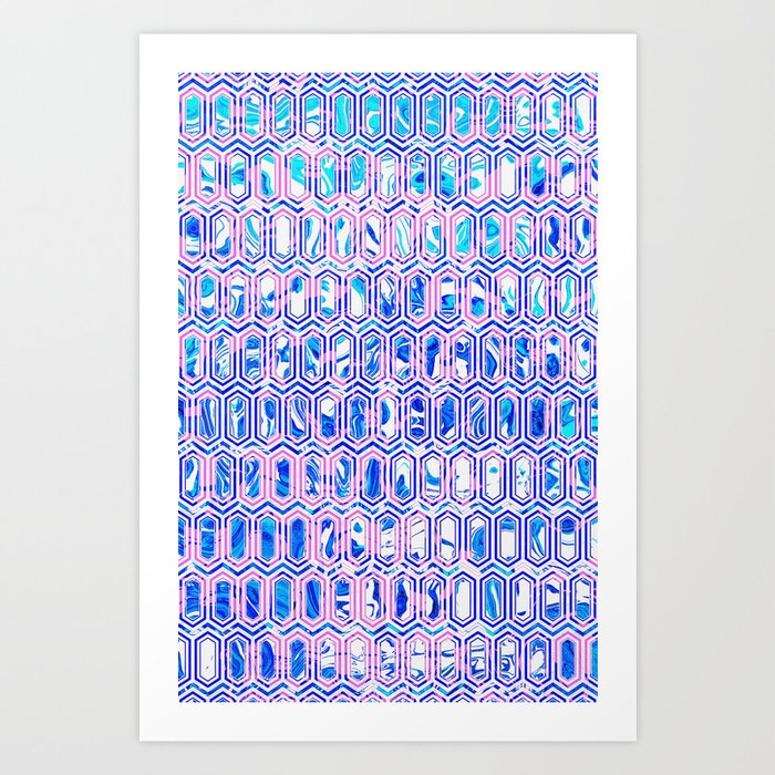 Pattern - LV Art Print by ArtDesignWorks