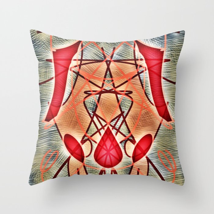 The spiders Throw Pillow