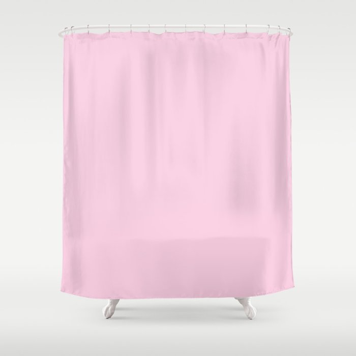 Smile Pink Shower Curtain