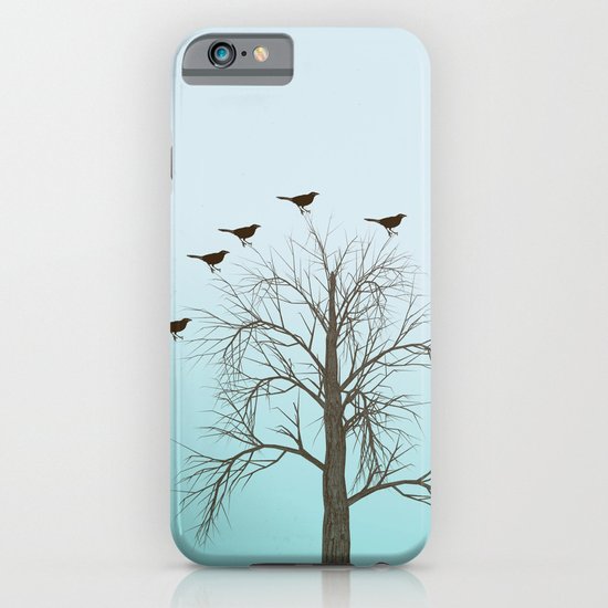 Tree with Birds iPhone & iPod Case
