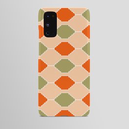 Retro Abstract Checkered Pattern Android Case