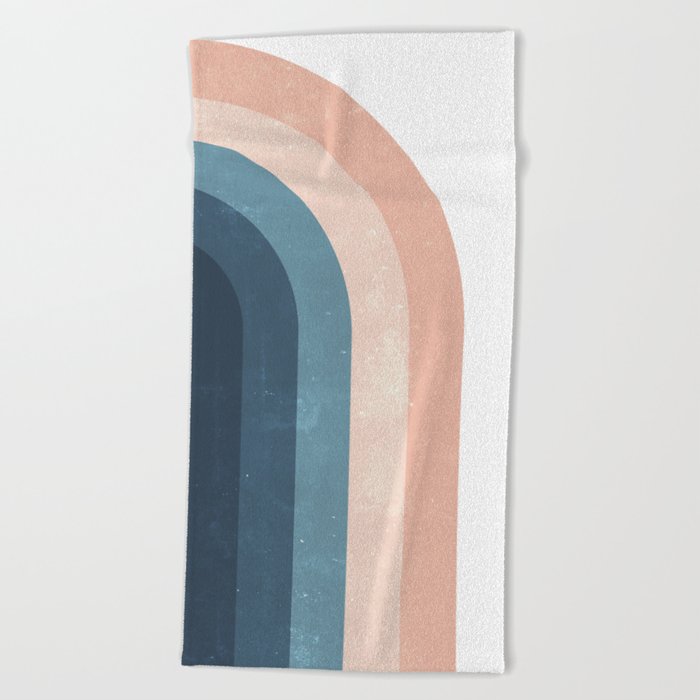 70s Rainbow Beach Towel
