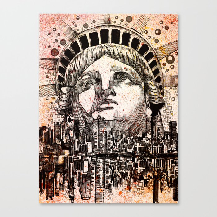 new york spirit of the city 2 Canvas Print