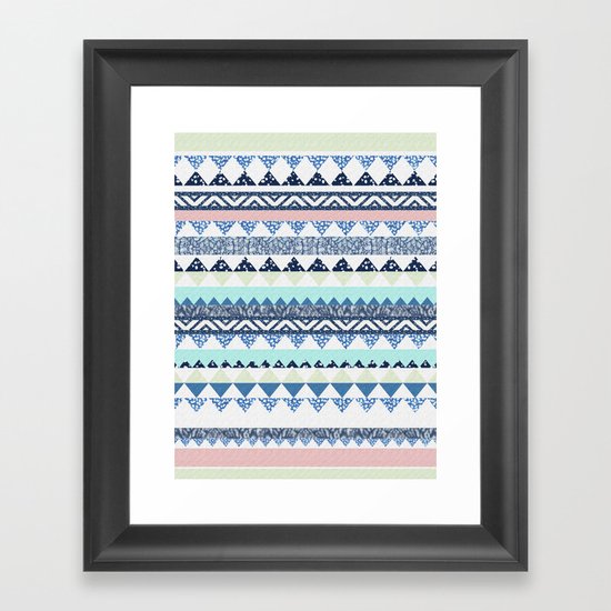 MOEMA COTTON CANDY Framed Art Print