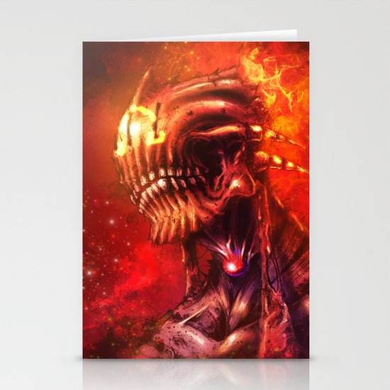 Mars Stationery Cards
