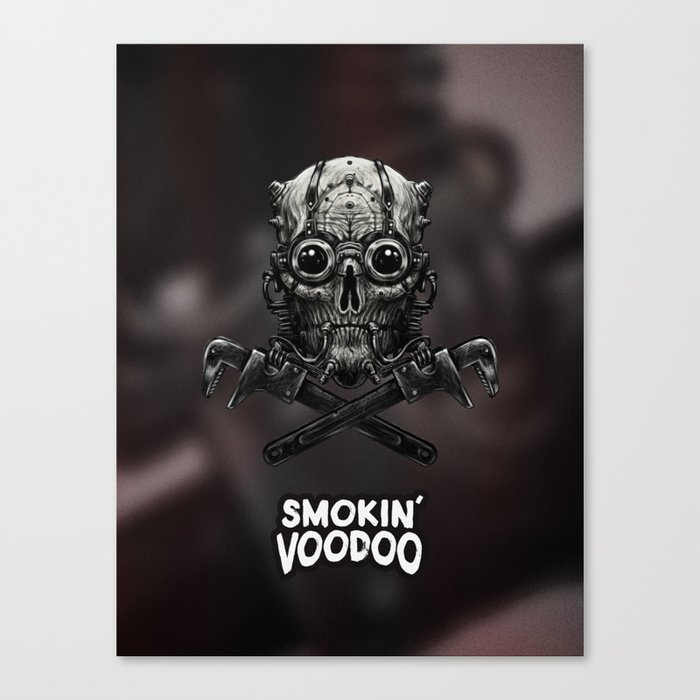 Smokin' Voodoo  Canvas Print