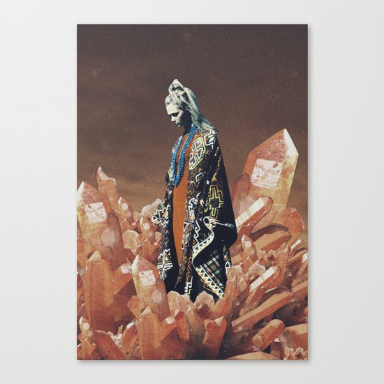 Crystallized Canvas Print