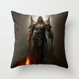 The Corrupt Wizard Throw Pillow