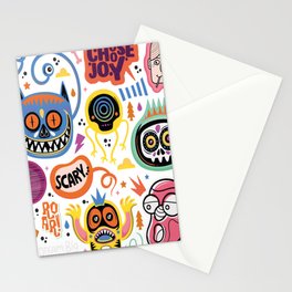 faces Stationery Cards