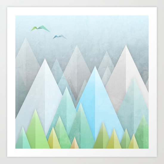 Graphic 55 Art Print