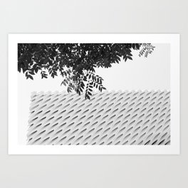 The Broad In the Afternoon Black & White Photography II Art Print