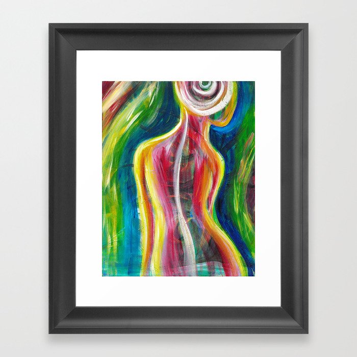 Spine Framed Art Print