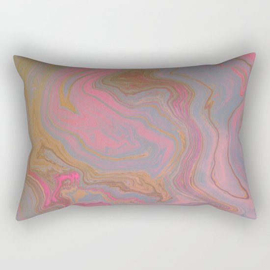 distortion Rectangular Pillow