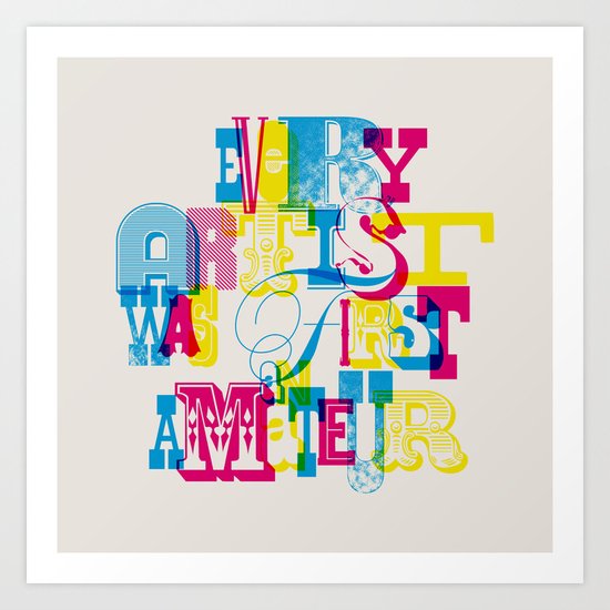 Quote Art Print