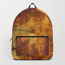 Old rusty steel metal background texture.  Backpack