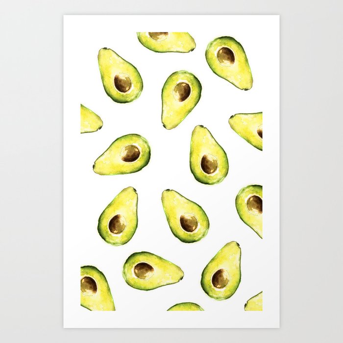 avocado Art Print